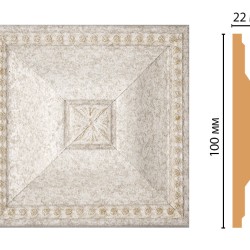 Вставка цветная DECOMASTER D209-19D (100*100*22мм)